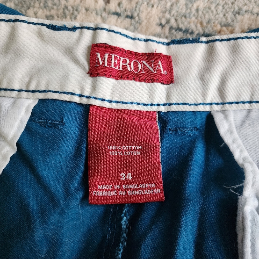 Mens Chino Shorts Size 34 - Picture 2 of 4